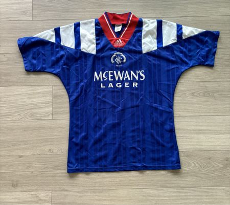 1992-94 Rangers Home Shirt