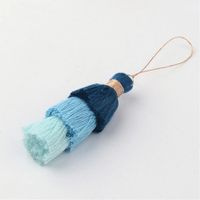 Quaste blau 64~74x25~27 mm