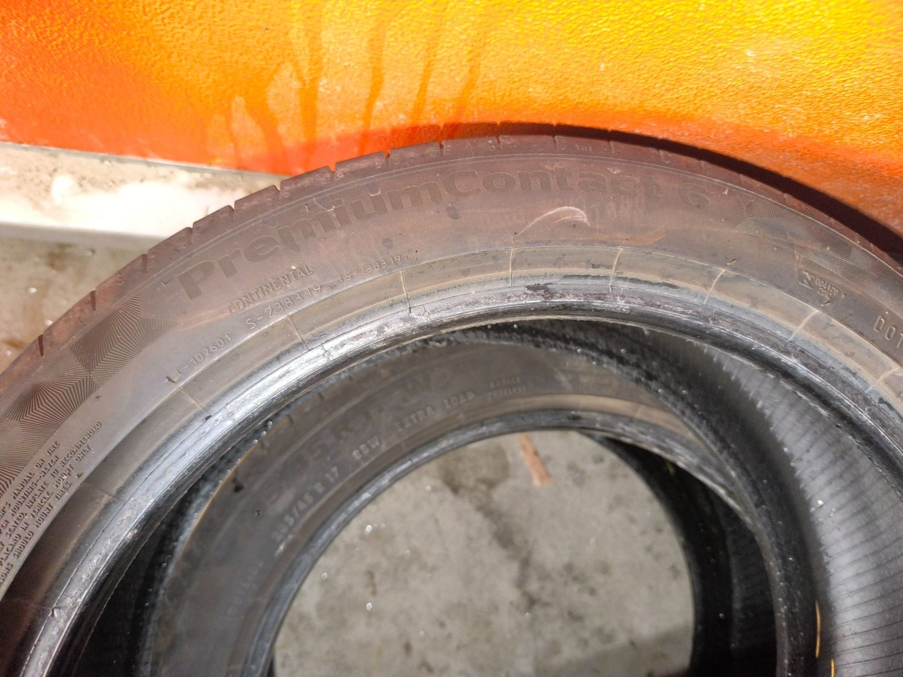 Continental Pneumatici & Ruote complete: 205/45R17 Continental – Usato da Jona venduto da Nabobtuning 2