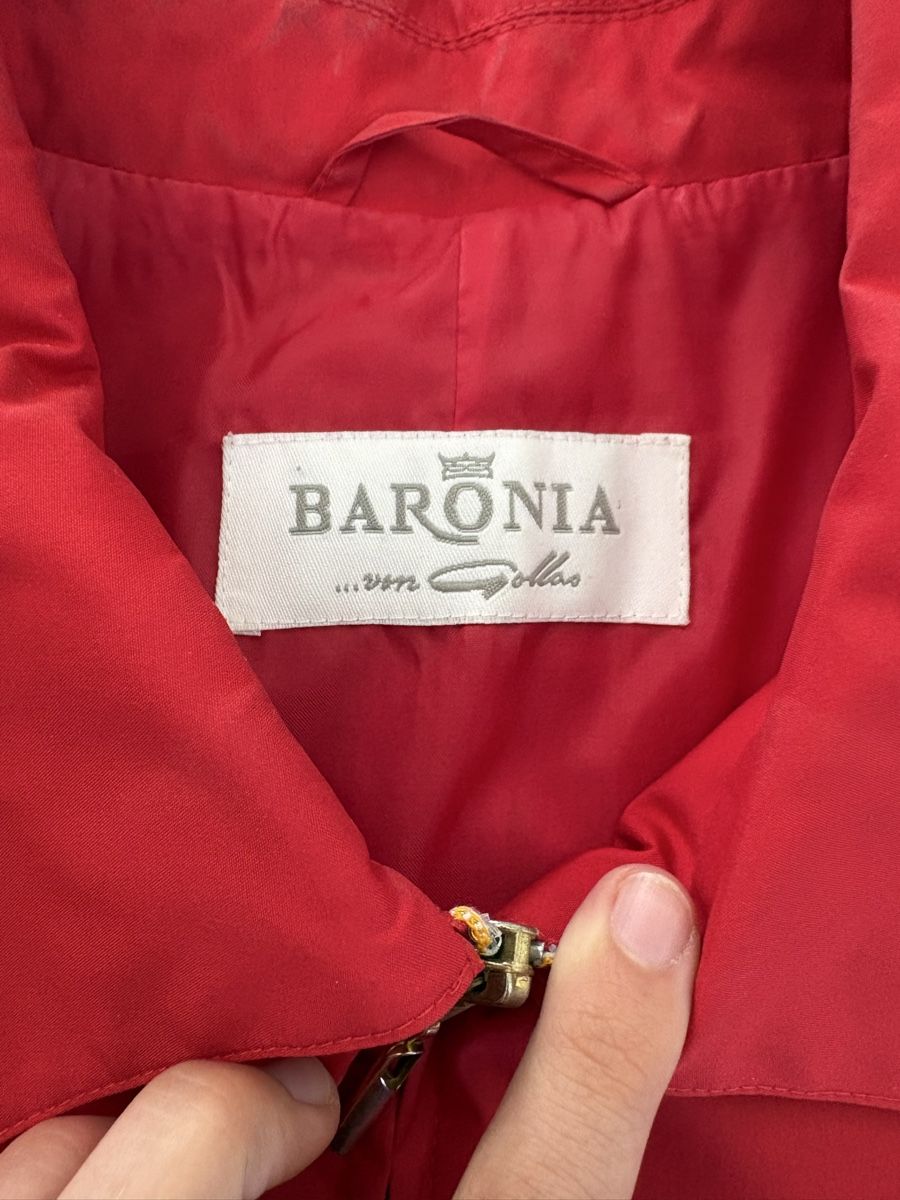 Giacche: Tolle rote Jacke Gr. 40 – Usato da Hünenberg See venduto da spartakus02 2