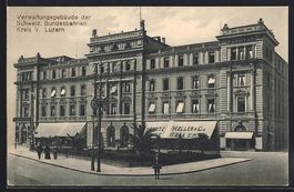 Luzern, Verwaltungsgebäude der Schweiz.