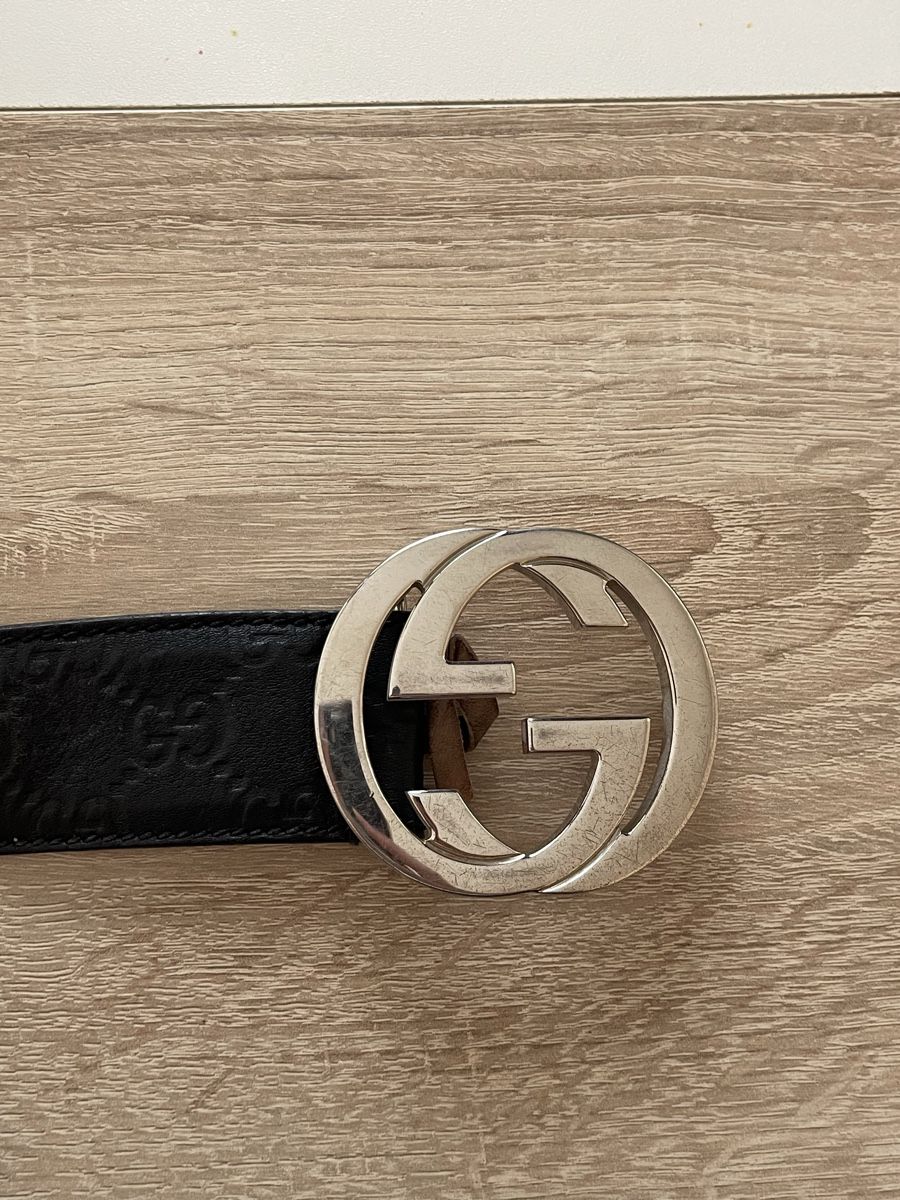 Gucci Cinture: Gucci Ledergürtel mit GG-Schnalle – Usato da Rümlang venduto da ohsnapiiitzme2 1