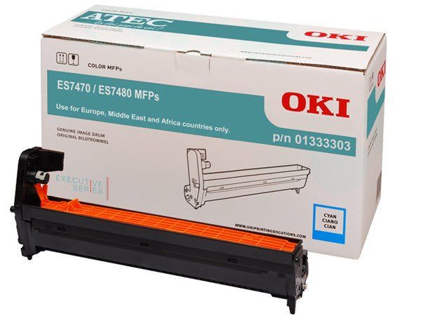 Oki Cartucce per stampanti & toner: OKI 01333303 (OKI Drum ES, cyan) – Nuovo e nell'imballaggio originale da Aadorf venduto da Richi_9