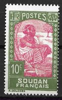 Französisch-Sudan 1931: Marktfrau
