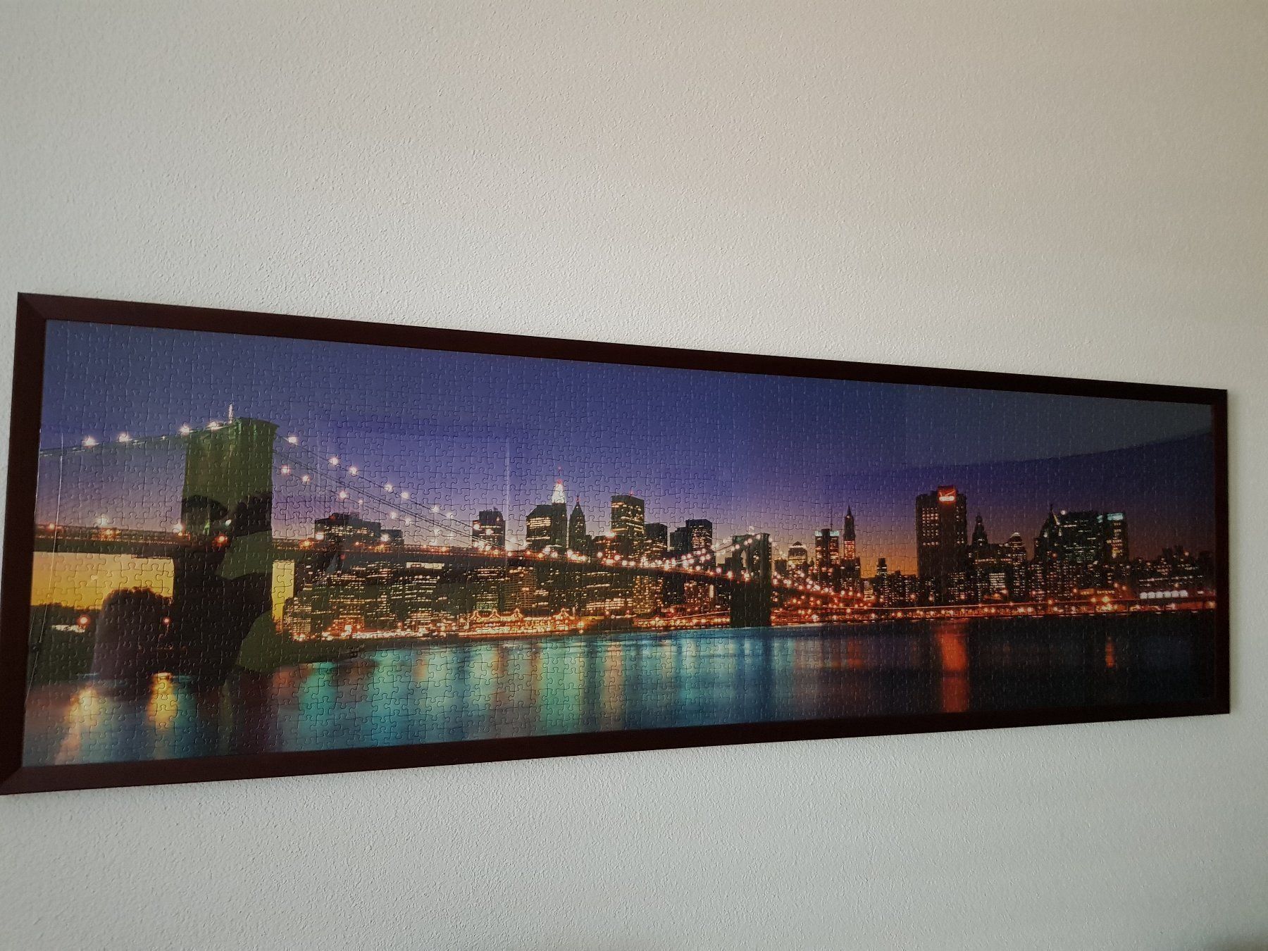 Ravensburger Puzzles: NY-Puzzle Brooklyn Bridge gerahmt 48/160 – Gebraucht aus Birrwil von Mischabel1