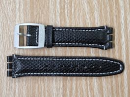 Swatch Irony Uhrenband Leder, neu, 19mm, Original