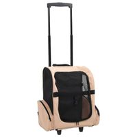 Chariot polyvalent pliable pour animaux de compagnie