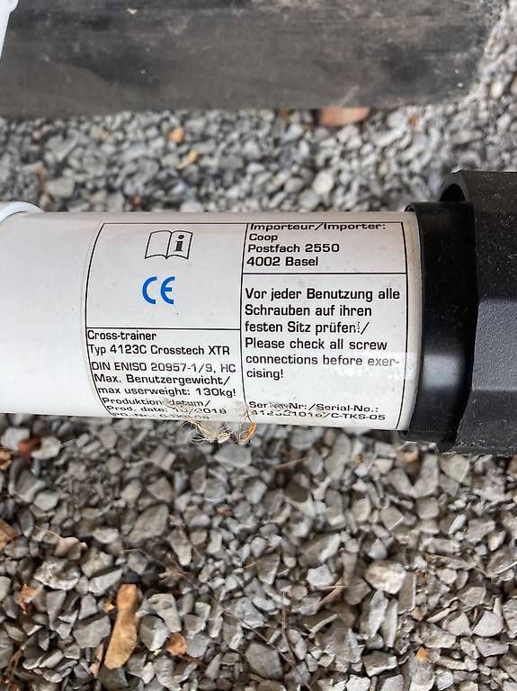 Vélos d'appartement: Crosstrainer Hammer XTR – D'occasion à Lienz par Rheintalerin02 3