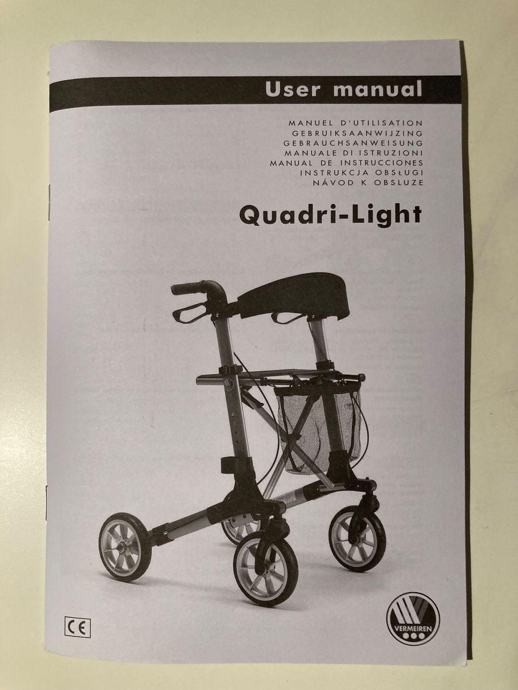 Ausili per la deambulazione: Rollator Quadri-Light – Usato da Zug venduto da hkrafam 1