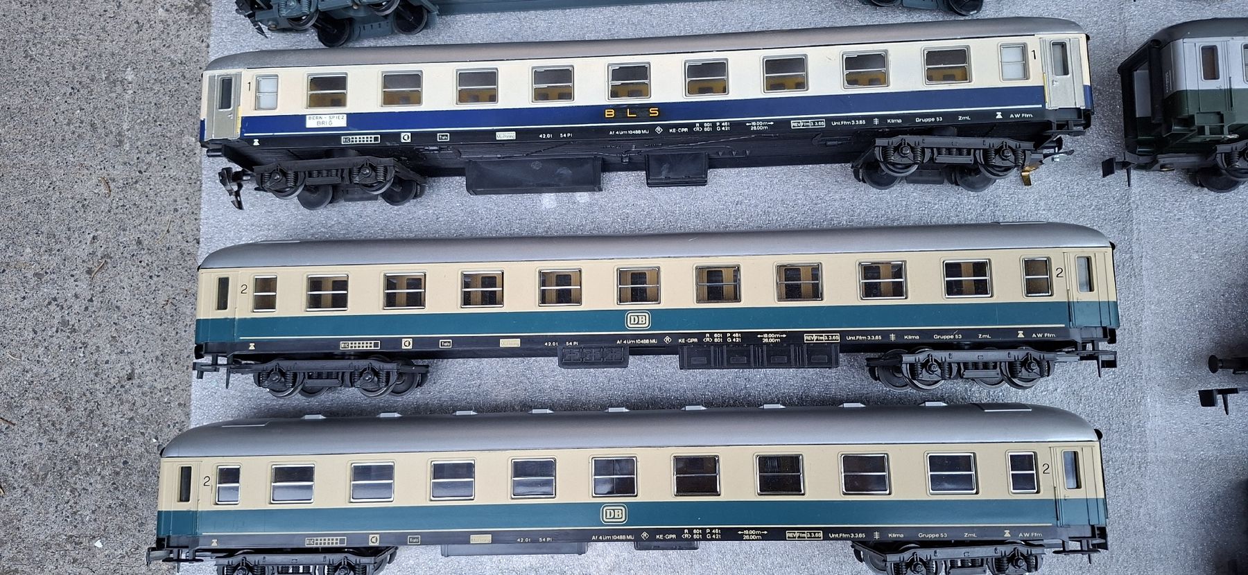 Lima Modellini di ferrovie: Lima Personenwagen Spur 0 – Usato da Münsingen venduto da wd65 2