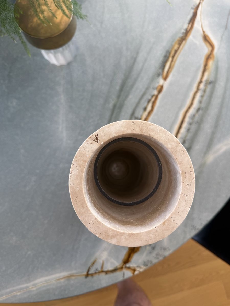 Vasi & Recipienti: Travertine Vase Soho House Home – Usato da Wallisellen venduto da rb_88 2