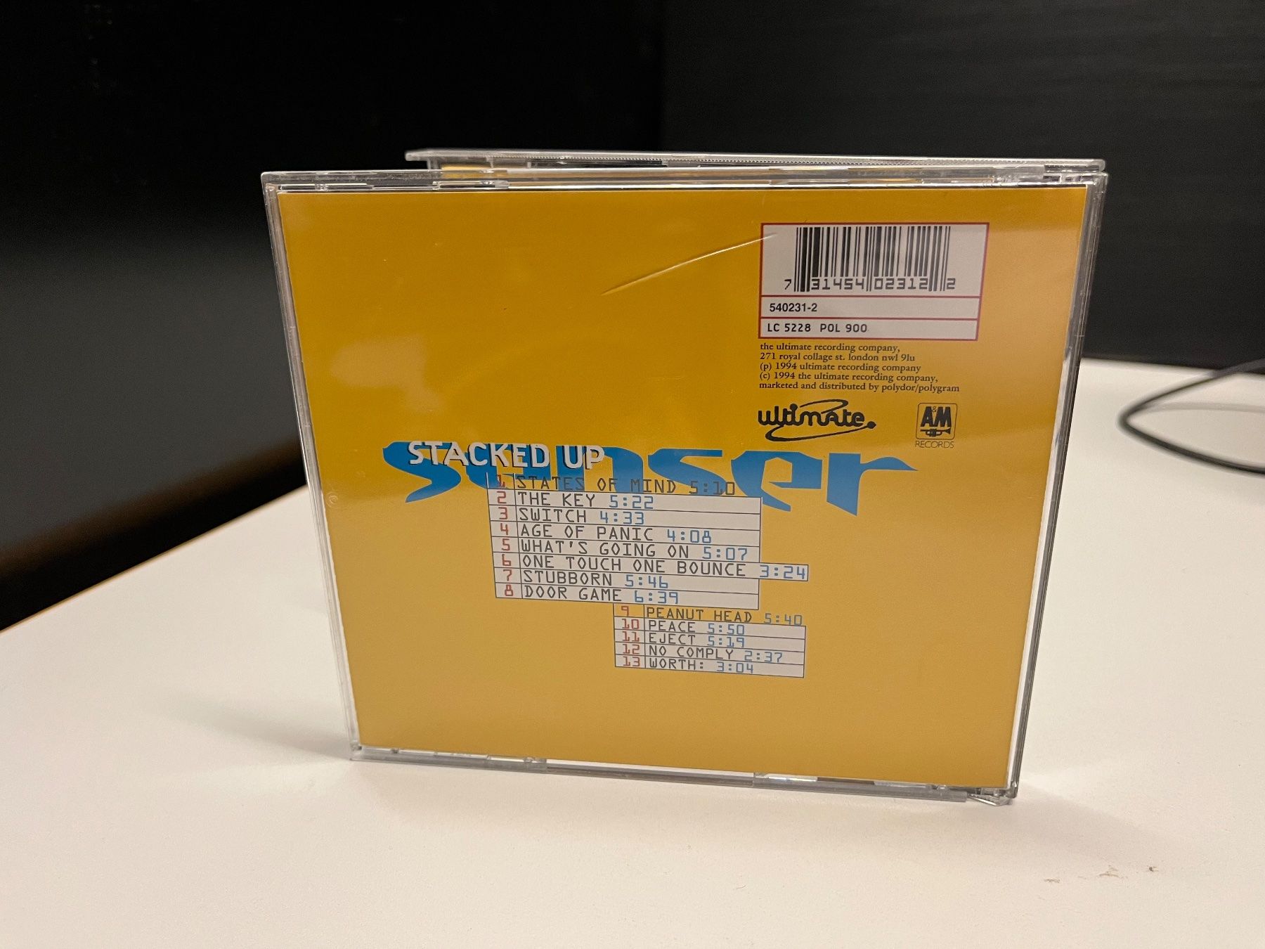 CD: Senser - Stacked Up - X01A – Usato da Küsnacht ZH venduto da hardrock.earth 1