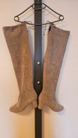 LASCANA Overknee-Stiefel, hellgrau, Gr. 41