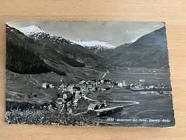 ANTIKE ANSICHTSKARTE ANDERMATT*************