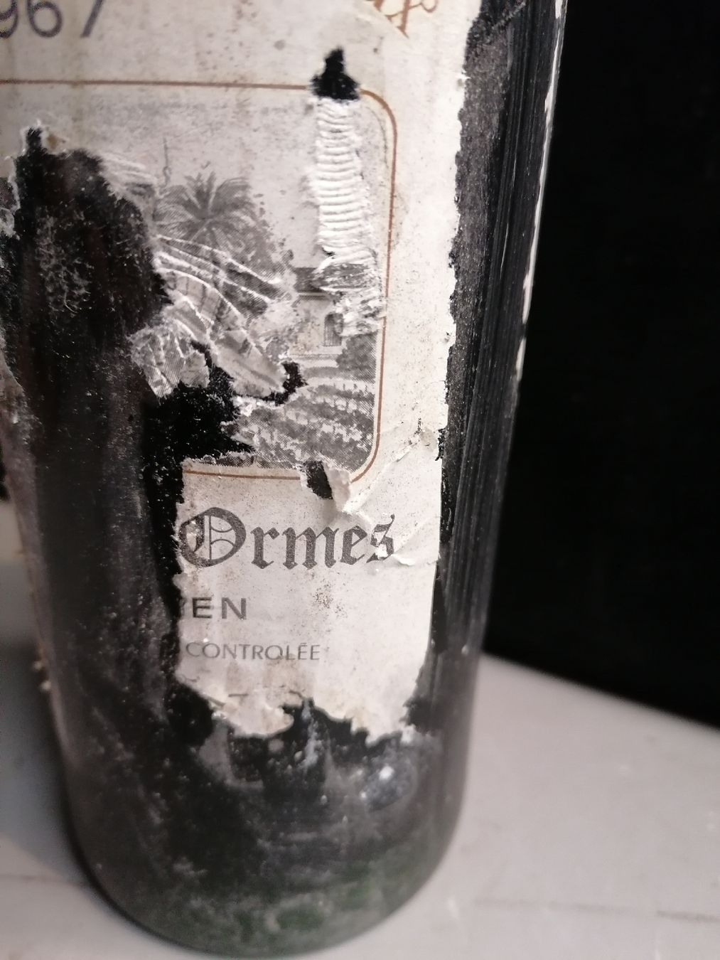 Vino: Vin rouge Bordeaux "Les Ormes" 1967 🍷 – Nuovo (secondo la descrizione) da Genève venduto da Leboucheoreilles 3