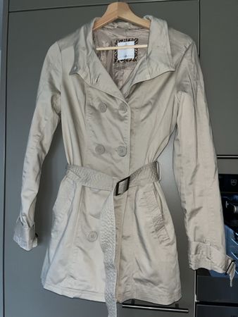 Klassischer Trenchcoat, Beige