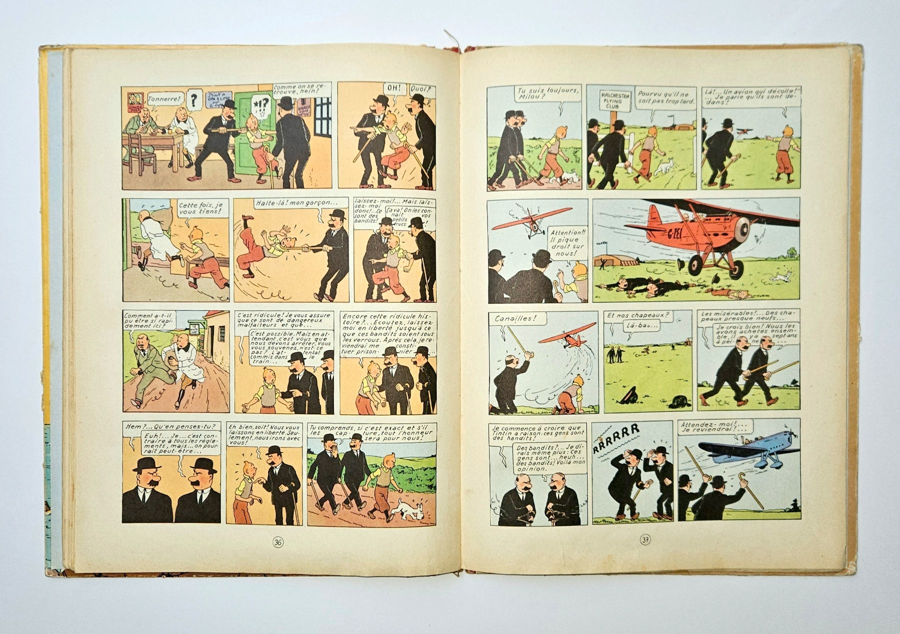 Comics: BD TINTIN L' ILE NOIRE  Edition 1960 – Gebraucht aus Plan-les-Ouates von gab_cgf6 3