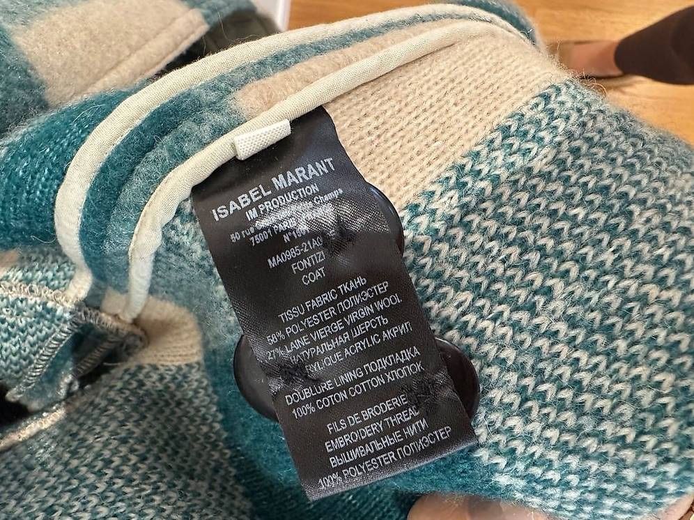 Isabel Marant Manteaux: ISABEL MARANT MANTEL KARO – Neuf (Voir description) à Schwyz par bofb 5