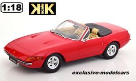 FERRARI 365 GTB/4 Daytona Cabrio 1971 1:18 von KK-Scale