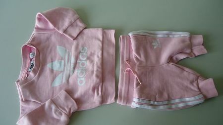 Adidas Trainingsanzug Baby rosa Grösse 62
