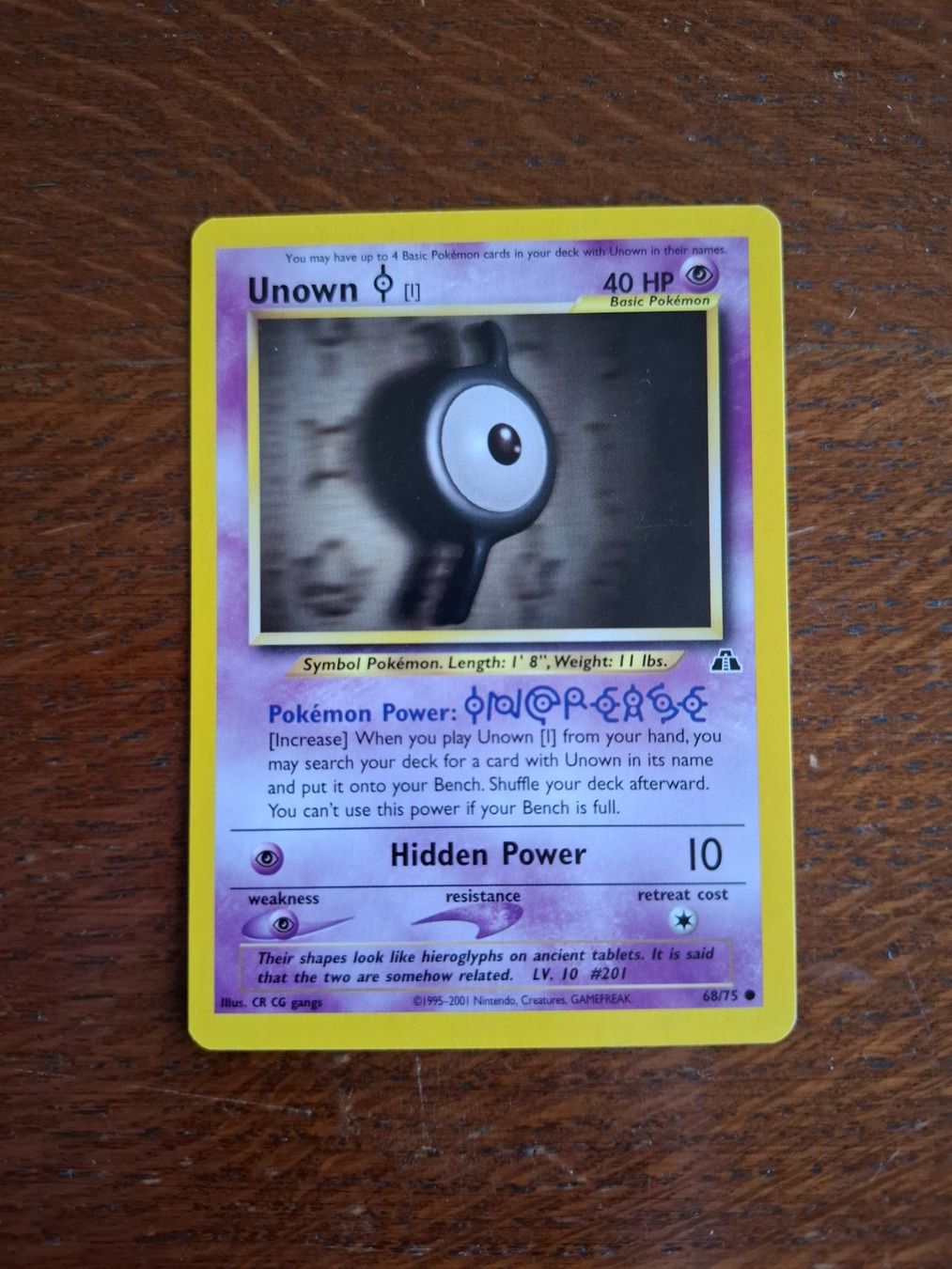 Pokémon Cartes à collectionner: Pokemon Unowns Neo Discovery Set – D'occasion à Giornico par ale_lc8k 7