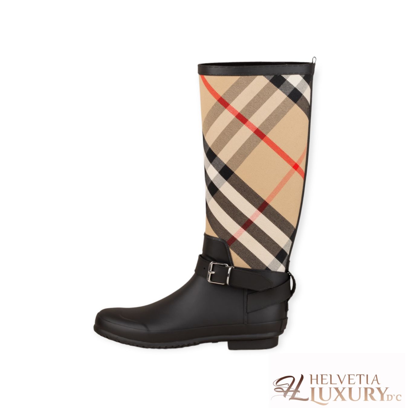 Burberry Damenschuhe: Burberry Gummi Stiefel neu – Neu und originalverpackt aus Lachen SZ von HelvetiaLuxury 3