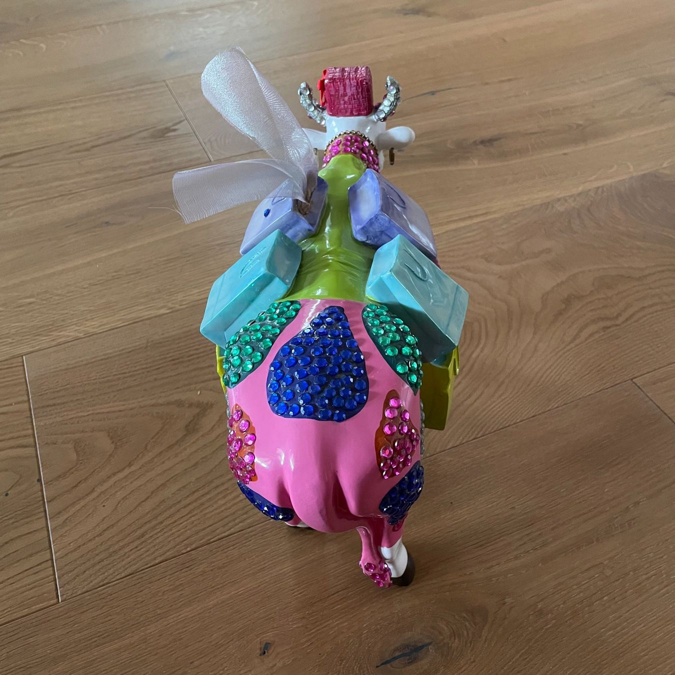 Statuette: Cow Parade Kuh "Ms. Moolevard on the Boulevard" – Usato da Walde AG venduto da Flumsi66 3