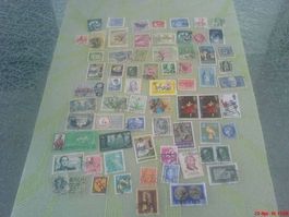 viele Briefmarken Europa und Übersee