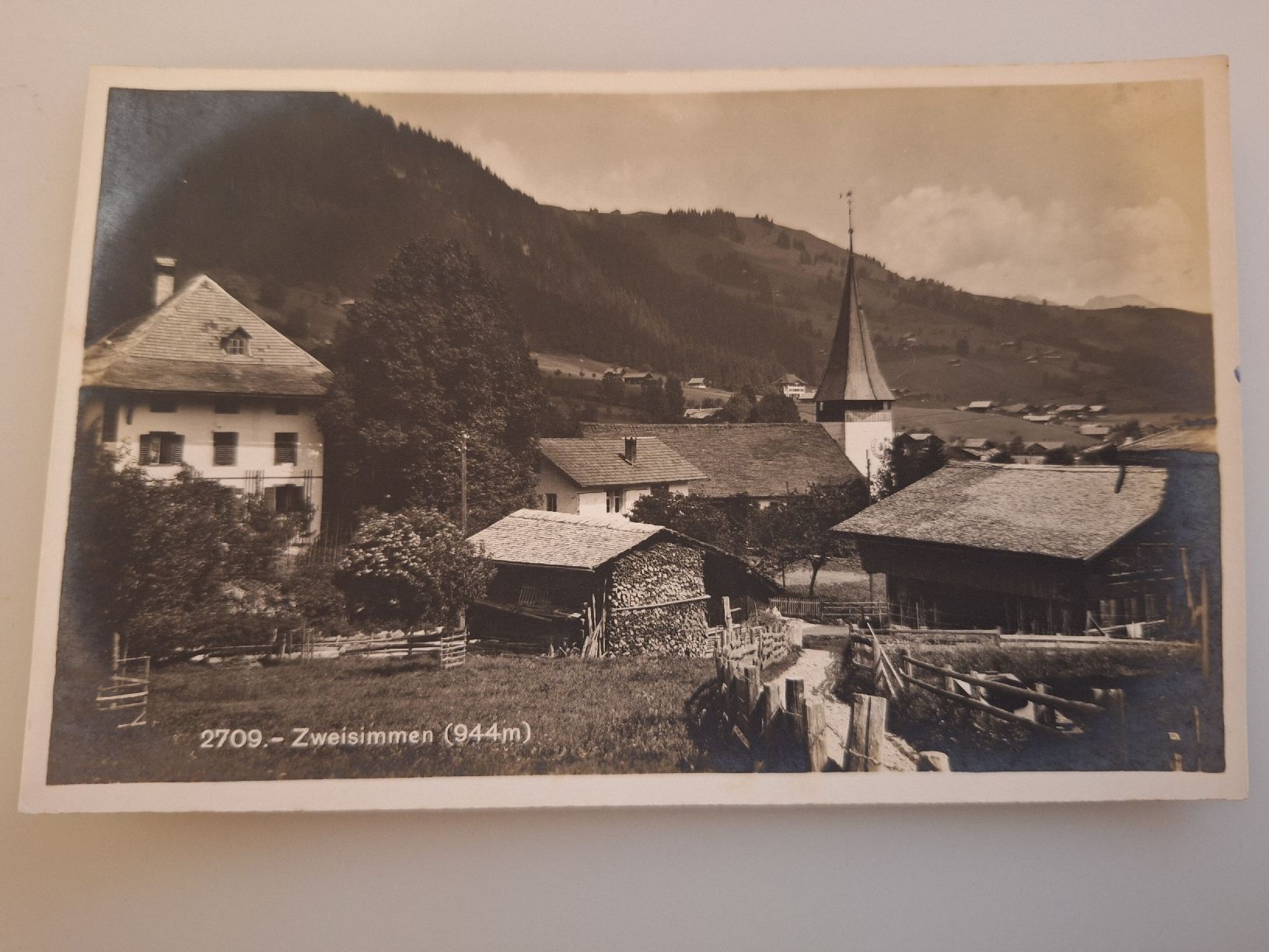 Cartoline postali:  Zweisimmen – Usato da Sargans venduto da nicsam1815