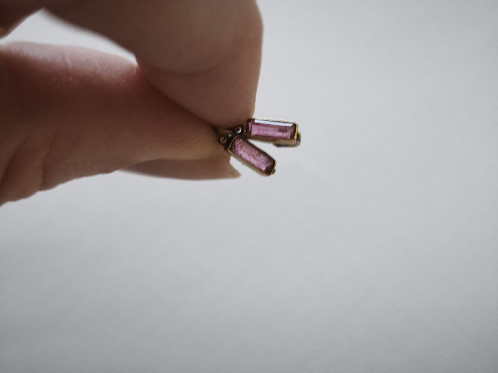 Boucles d'oreille: Antike Rubin Ohrringe Echtgold  – D'occasion à St. Gallen par GIULESGG 7