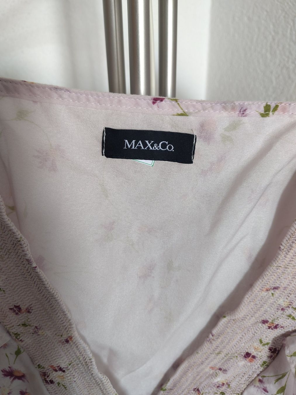 Max Mara Chemisiers: Max & Co Max Mara Bluse mit Blumen, rosa Gr. XS – D'occasion à Arbon par Franca1979 2