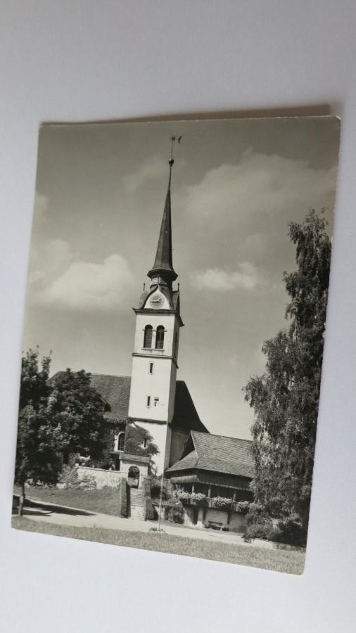 Cartoline postali: Madiswil - Kirche - 1971 – Usato da Jona venduto da centumprata