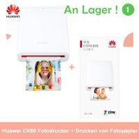 Huawei CV80 Zink Mini-Pocket-Fotodrucker + Fotopapier