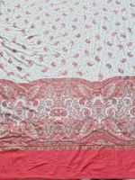 Stoff mit  Bordüre 120 x 160 cm  Viscose