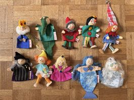10 Fingerpuppen Käthe Kruse, Original, nie gebraucht
