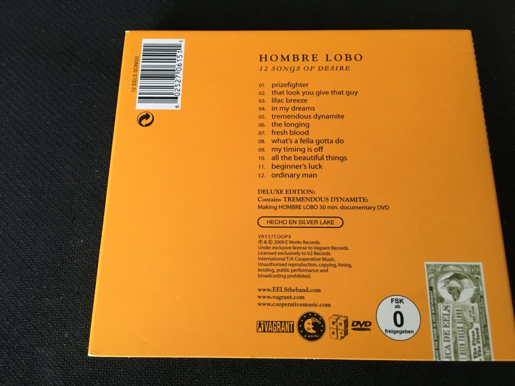 CD: Eels - Hombre Lobo -CD- Digipack – Usato da St.Gallen venduto da MedienJoe 2