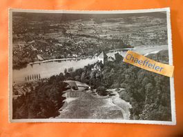1950 Flugaufnahme: Schloss Hohenklingen b. Stein am Rhein