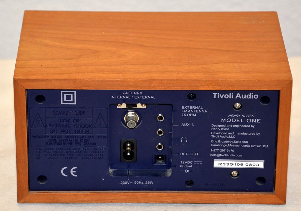 Radio Tivoli Audio Model One Henry Kloss Kaufen auf Ricardo