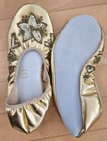 Tanzschuhe / Bauchtanzschuhe BLEYER gold Grösse 38 neu