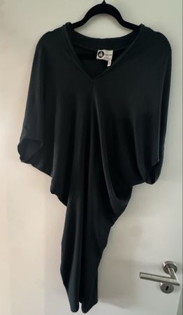 Edles LANVIN Kleid, Gr. 38, Viskose-Mix, Schwarz, Top!