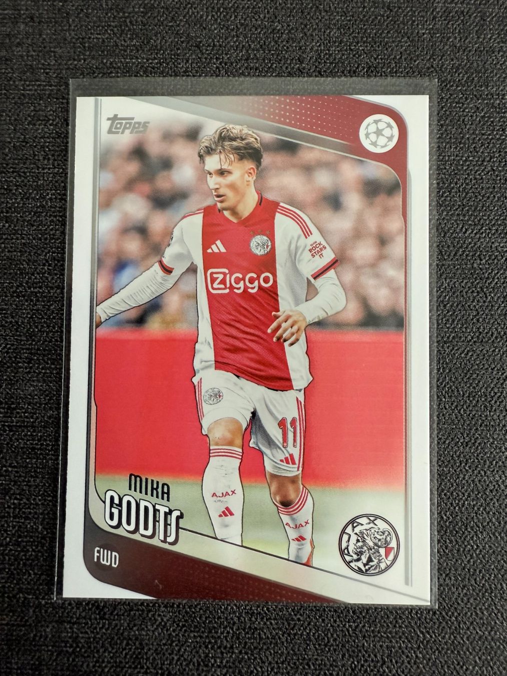 Topps Carte collezionabili: Topps Mika Godts AFC Ajax – Usato da Burgdorf venduto da Sports_Cards_3400