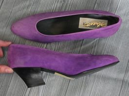 💞 Thompson Wildleder Pumps - 37 - Violett