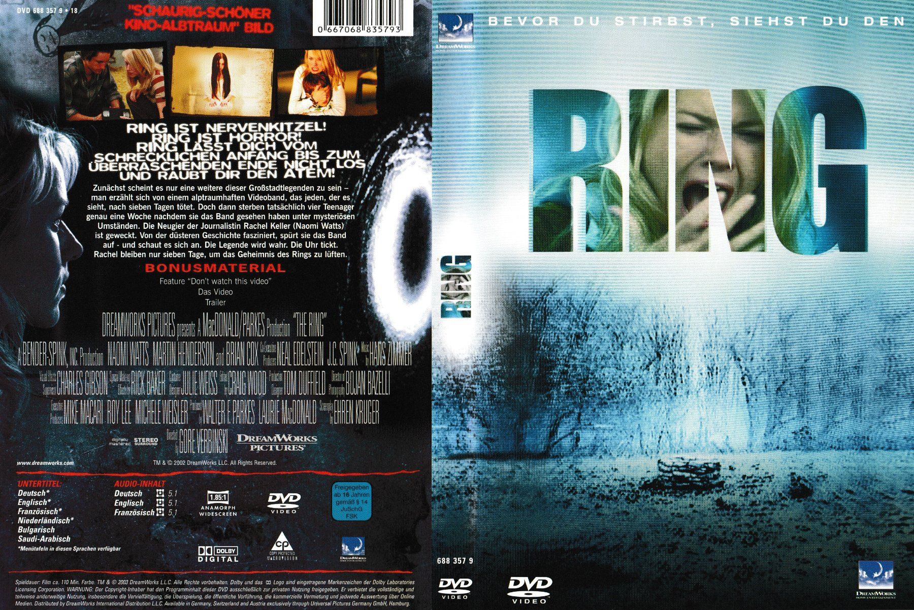 Tutti i DVDs: DVD - Ring (NEU) – Nuovo (secondo la descrizione) da Langnau am Albis venduto da MediaRescuerKeLoX