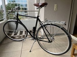 Designer Stahlvelo / Columbus/ schwarz / Grösse M / *neu*