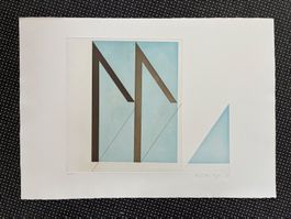 Konkrete Kunst von Paul Uwe Dreyer 1979       (ID B5681)