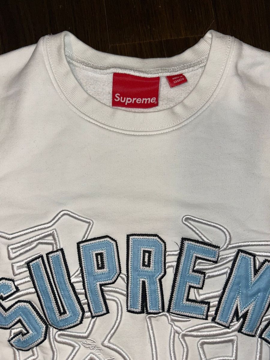 Maglioni & Felpe: Supreme Sweater/Pulli, weiss mit Schriftzug, Grösse M – Nuovo (secondo la descrizione) da St. Gallenkappel venduto da fadrii07 6