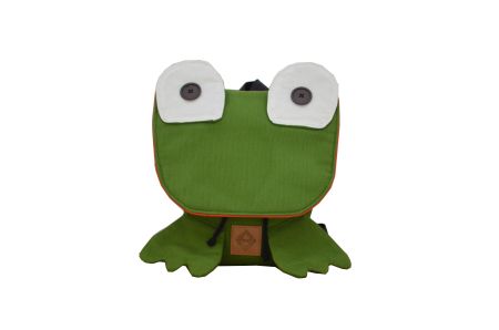 Kinder Rucksack Frosch, süsse Kindertasche Frosch NEU