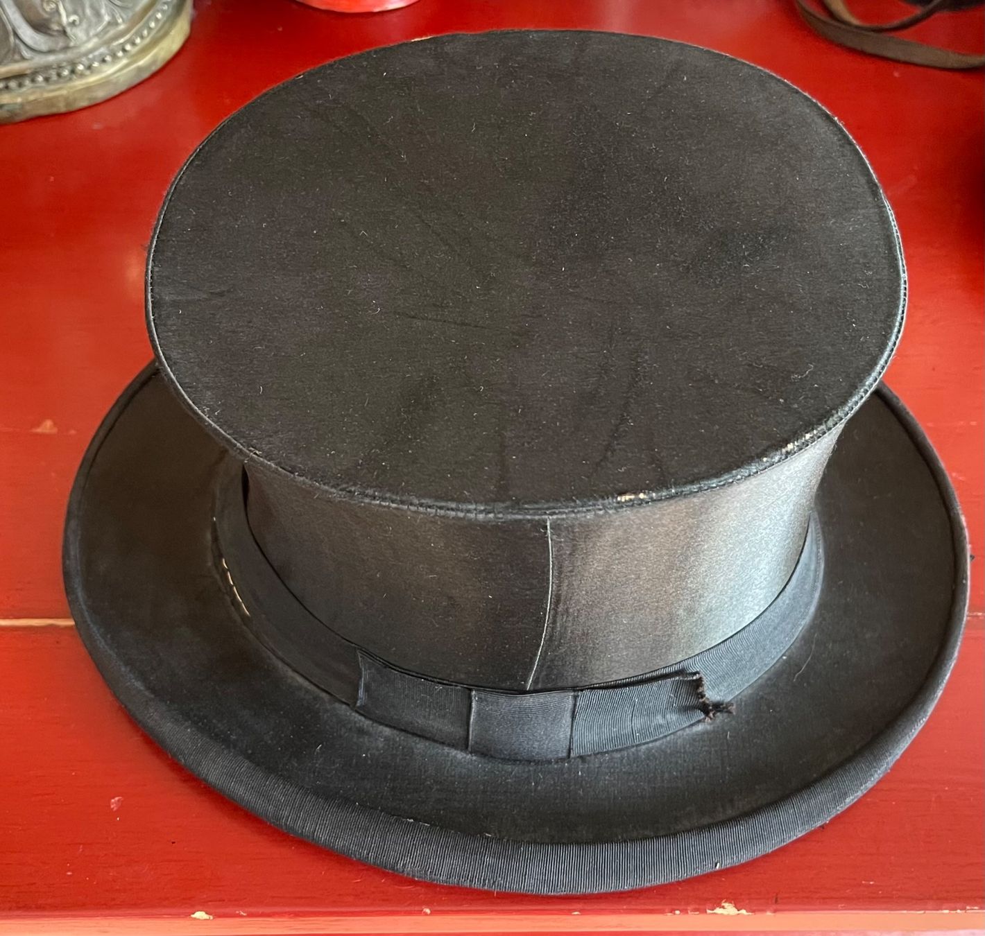 Hüte, Mützen & Caps: Chapeau Claque Deutsches Patent ca 1880 – Gebraucht aus Wengen von rotstock1696 2