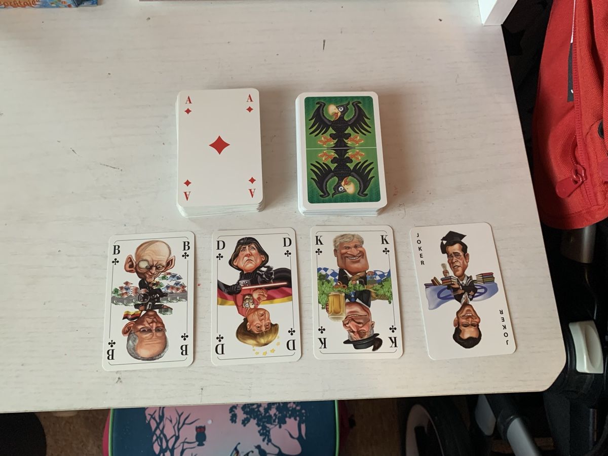 Giochi: Deutsche Politiker Jasskarten – Nuovo e nell'imballaggio originale da Oberentfelden venduto da chelsea25 1