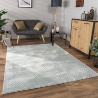 Luxuriöser Teppich Uni Grau NEU